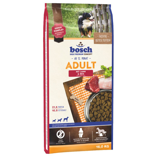 bosch Sensitive Lamb & Rice Dry Dog Food - Economy Pack: 2 x 15kg