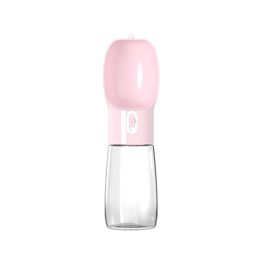 Portable Pet Travel Water Bottle Leak Proof Lightweight Water Drinking Bottles water bottle pink - Muff