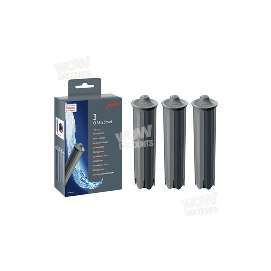 71794 'Claris Smart' Filter Cartridge, Grey, 3-Piece, 5 x 10 x 10 cm - Jura