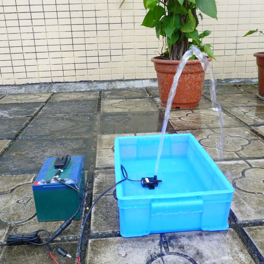 Anself - Brushless Water Oil Pump Submersible Fountain Aquarium Circulating Pump