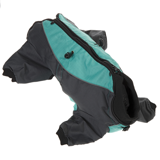 Dog Overall - Mint - Size 5XL: 60cm Zip Length