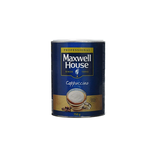 Maxwell House Cappuccino 750G x Case of 4