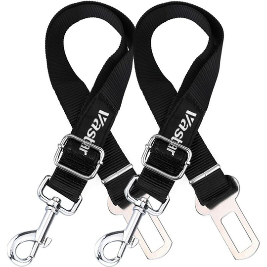 2 pieces of adjustable pet dog cat car seat belt seat belt car seat belt harness,a