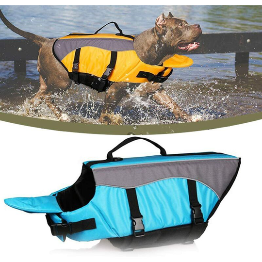 Briday - Jacket Reflective Dog Life Jackets Ripstop Dog Life Jacket Dog Lifesaver With Strong Buoyancy And Rescue Handle, Pet Floatation Vest Safety