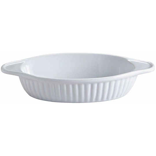 Mason Cash Classic Collection Oval Serving Dish (21 x 4 x 12cm) (White) - White