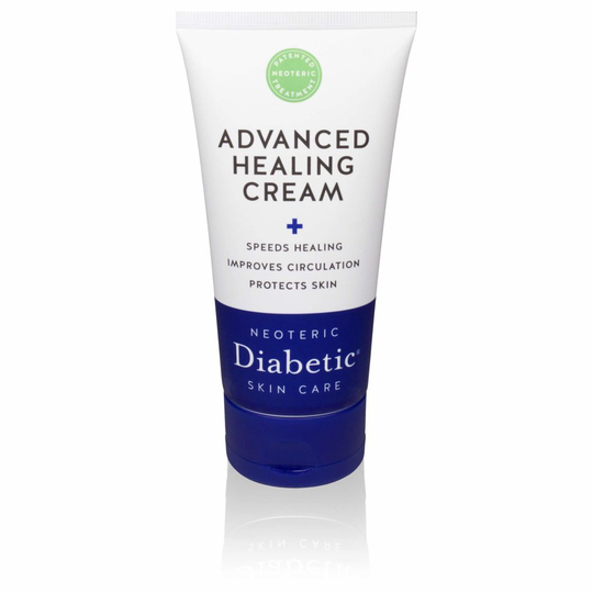 Neoteric Diabetic - Advanced Healing Cream, Speeds Healing and Improves Circulation| Patented Treatment| Non-Greasy, 4-Ounce