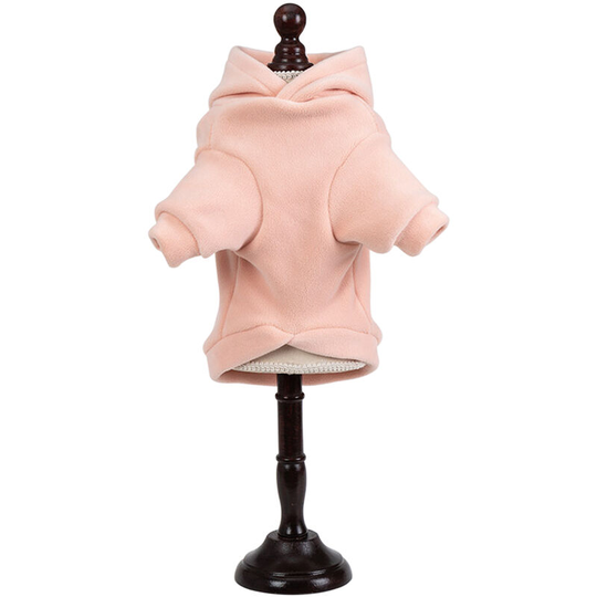 Pet Clothes Dog Hoodie Sweatshirts Pullover Cotton Cat Jackets Soft Warm Winter Dogs Clothes for Small and Medium Pets,model:Pink s - model:Pink s