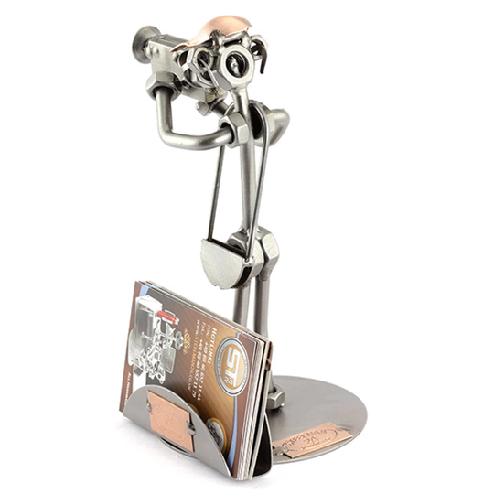 Cameraman Screw Man Place Card Holder