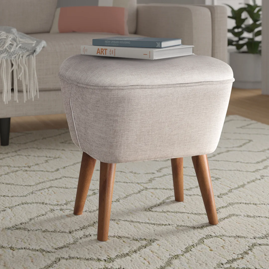 Allaben 49Cm Tufted Rectangle Footstool