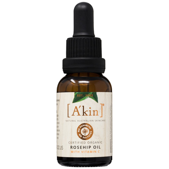 Oils by A'kin Brightening Rosehip Oil with Vitamin C for All Skin Types 20ml