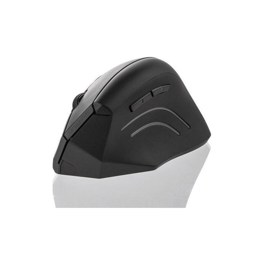 Vertical Ergonomic Mouse 2.4G Optical Wireless Mouse Ideal Buttons for Resting Your Wrist Compatible for Windows 7/8/10/XP Vista Nano Receiver Black