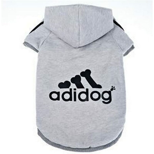 Litzee - Sport Dog/Cat Hoodie Size s to 9XL 7 colours grey xxl