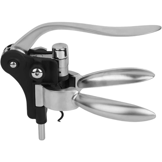 Zinc alloy corkscrew, rabbit style wine opener for wine lover and wine club
