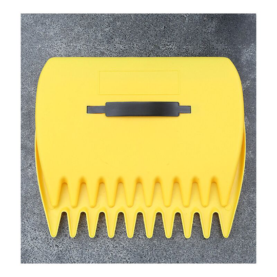 Yard and Yard Leaf Digger Hand Rake Large Ideal for Leaves, Lawn Debris and Trash Collector + 1 Pair