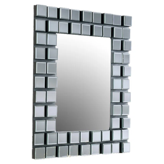 Accent Rectangle Framed Wall Mounted Accent Mirror
