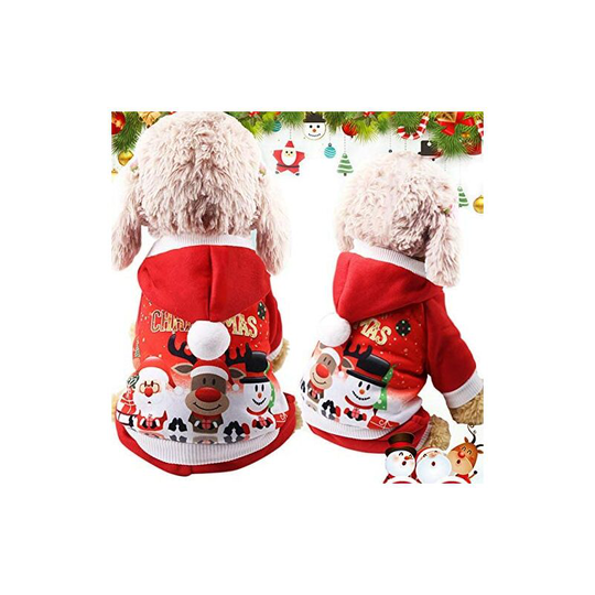 Dog Cat Hoodie Autumn Winter Warm Pet Dog Fur Coat for Small Dogs