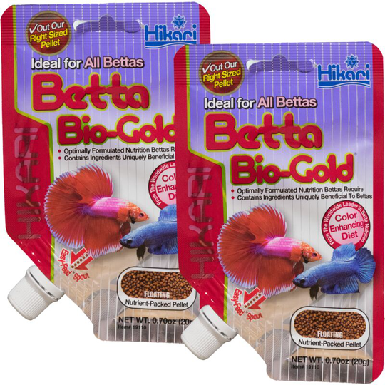 Twin pack Hikari Betta Bio Gold - 20g