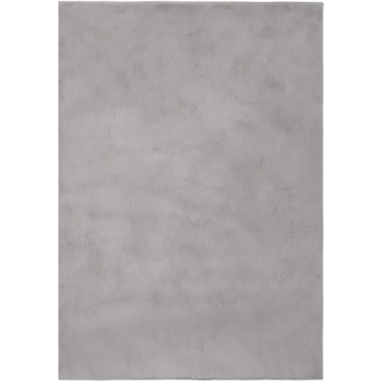 Rug Faux Rabbit 180x270 cm Grey Vidaxl Grey