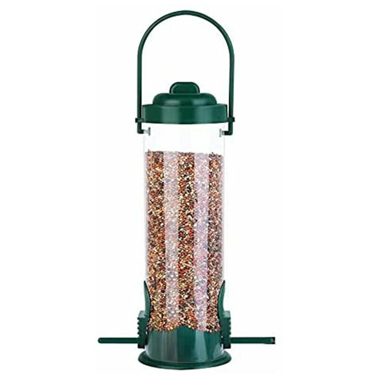 Outdoor Bird Feeder, Bird Feeder, Hanging Bird Feeder with Lid, Waterproof Seed Feeders for Wild Birds Outdoors Garden