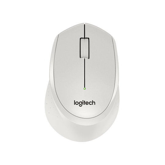 LOGITECH M330 Silent Plus Wireless Optical Mouse - White