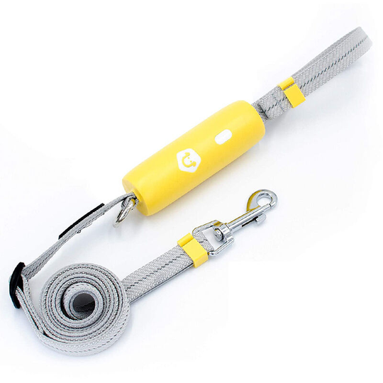 Dog Lead Dog Leash Innovative Design with Quick Lock Strong Lead Reflective Training Walking Handle for Puppy Small Dogs,Yellow