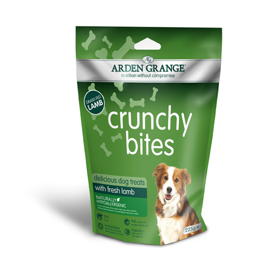 Arden Grange Crunchy Bites 225g - Saver Pack: 4 x Lamb