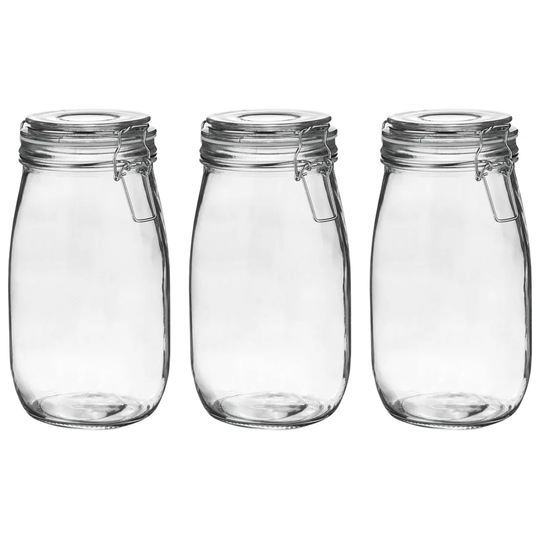 1500ml Preserving Jar with Airtight Clip Lid