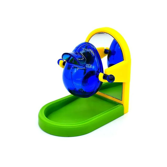 Thsinde - Bird Foraging Toys Parrot Feeder Tabletop Training Toys Forage Box Intelligence Growth Cage Food Dispenser For Parakeet Cockatiel Random