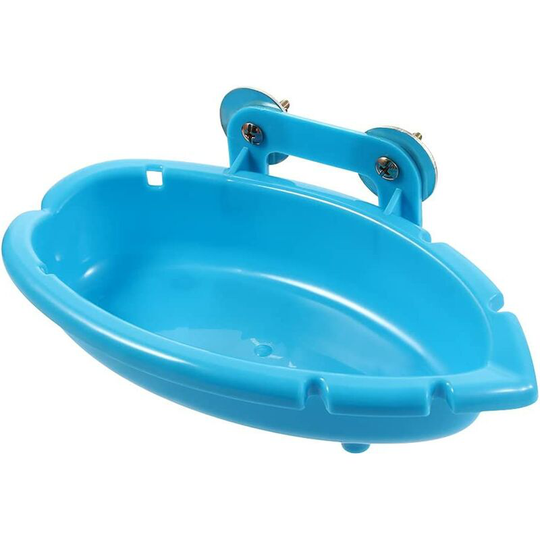 Bearsu - Bird Bath Bowl Basin Parrot Cage Hanging Bath Box, Pet Supplies Bird Bath Bath Box