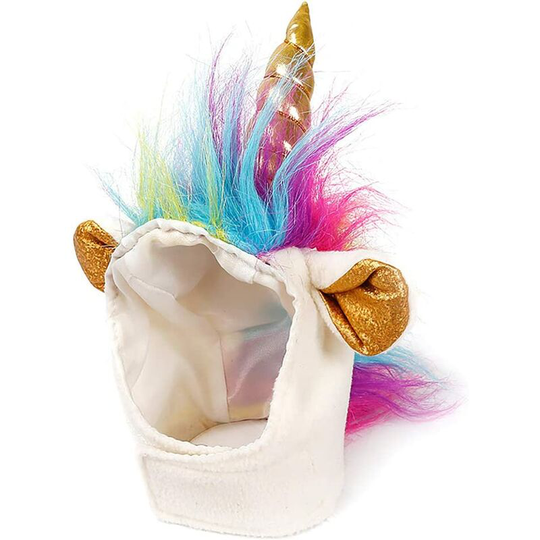 Betterlifegb - bette Unicorn mane for small dog and cat, cosplay costume for Halloween, Christmas, Easter, festival, party, activity