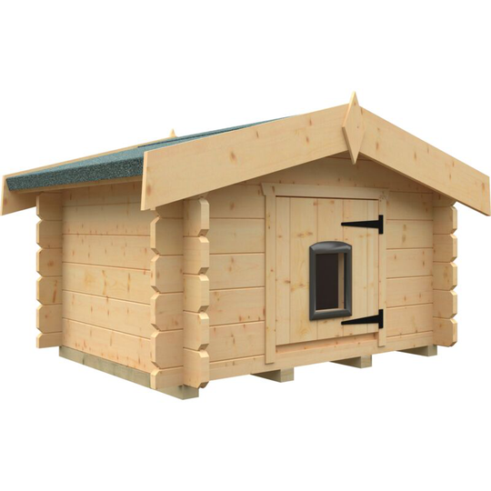 Broadfield Garden Buildings - 4x5w Cat Cabin 28mm Timber Outdoor Pet Shelter