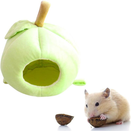 Small Animal House Nest, Cute Dutch Pig Hamster, Hamster Hanging Bed, Warm Fleece Small Nest Accessories for Hamster Guinea Pigs Ferrets