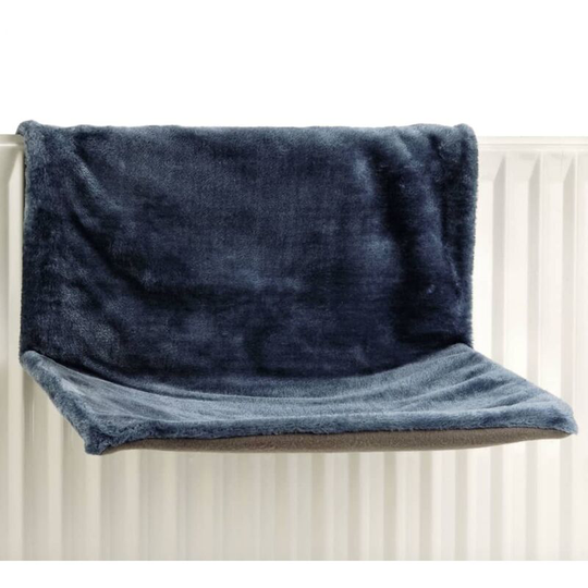 Beeztees - Radiator Hammock sleepy Blue Blue