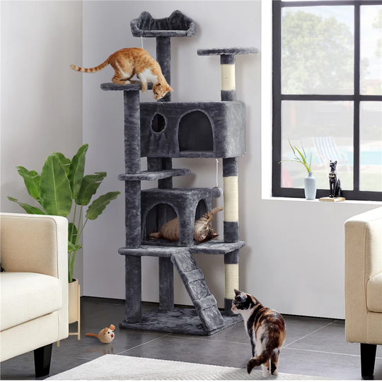 61.5"H Cat Tree Tower