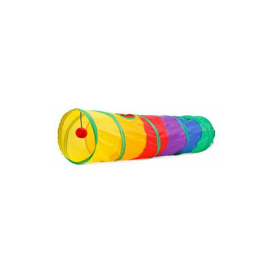 Pet Rainbow Cat Tunnel