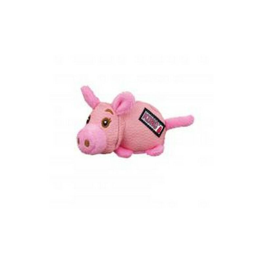 Dog Phatz Pig Toy (Extra Small) (Pink) - Pink - Kong