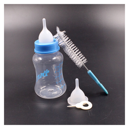 Dog and cat breeding bottle, bottle set cats cleaning kit breastfeeding for dog cat rabbit hamster 150 ml