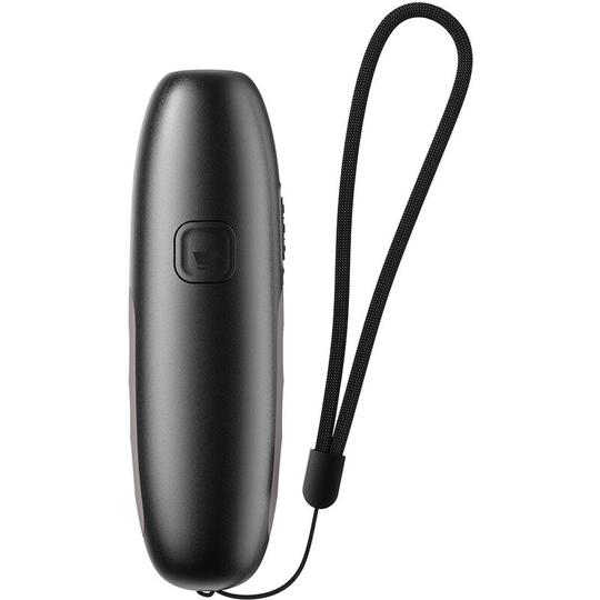 Ultrasonic Dog Training Stop Barker Handheld Portable Dog Repeller Repeller (Silver) - Muff