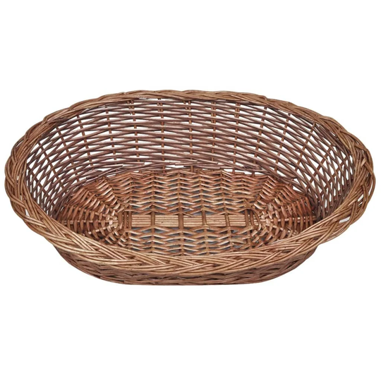 Andie Willow Pet Basket in Natural