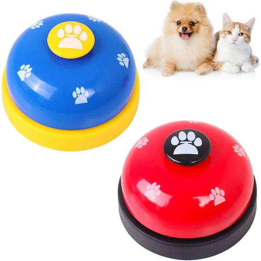 Bells Dogs Training Pets Interaction Pets 2PCS Pet Bells Eating Communication Bells Interactive Pet Toys