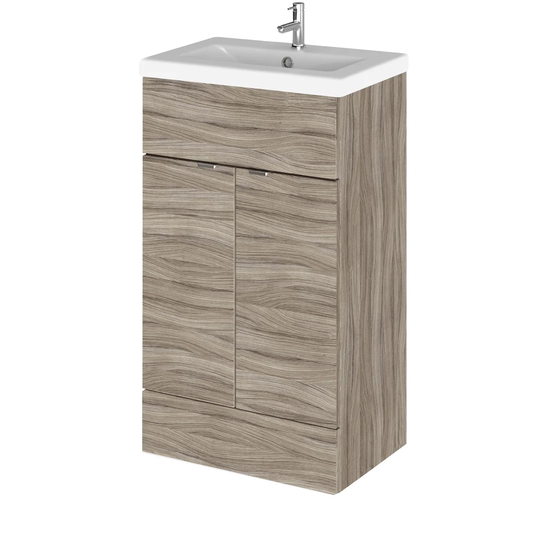 Ceramic 500mm Free-Standing Single Vanity Unit