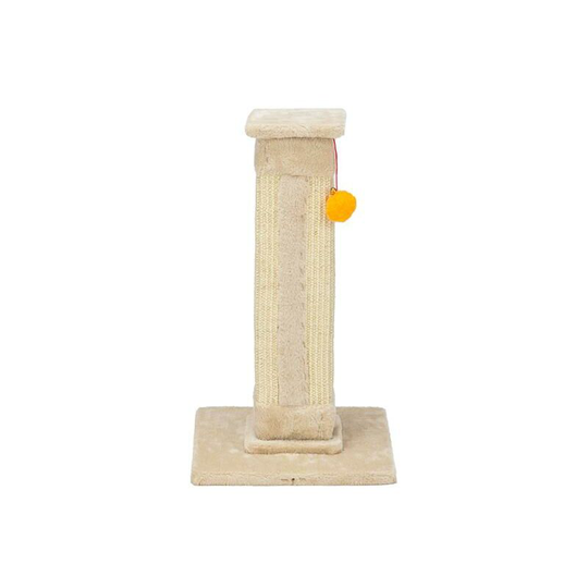 21' Cat Climb Holder Tower Cat Tree Cat Scratching Sisal Post Tree Climbing Tower Beige