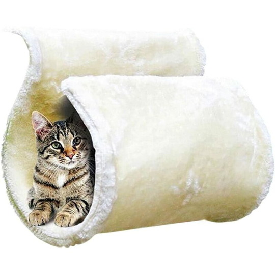 Naxunnn - Cat radiator bed, hammock for plush cat puppy, bed basket for hot kitten puppy, cat radiator hammock, easy to clean, keep the animal warm,