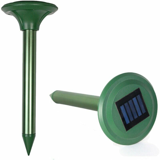 Intelligent Solar Mole Hunter - Combines Sounds and Vibrations - Flkwoh