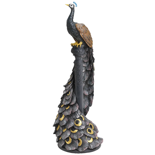 Peacock's Garden View Statue