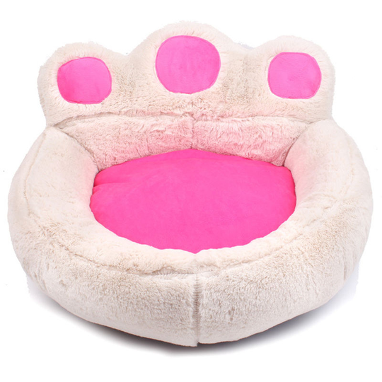 Soft Pet Sofa Comfortable Pet Bed Mat Dog and Cats Sleeping Bed Washable, Beige, m - Beige, m