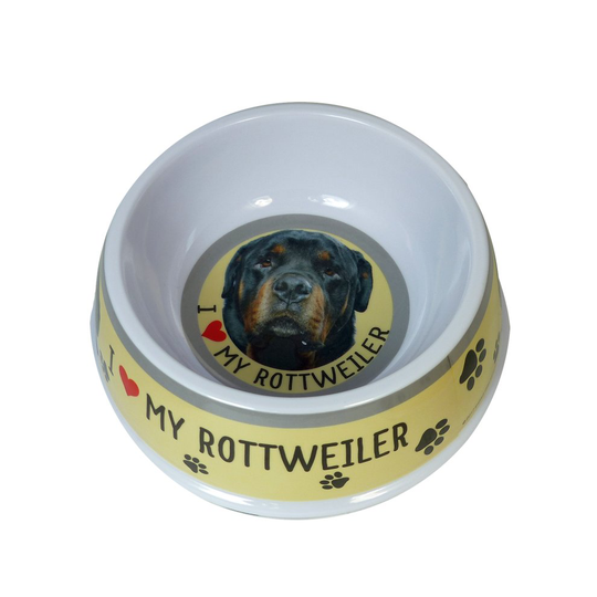 Rottweiler Dog Bowl