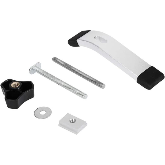 Aluminum Rail - T-Track Clamp t Track Metal Fast Acting Hold Down Clamp Set, for T-Slot Woodworking Tool
