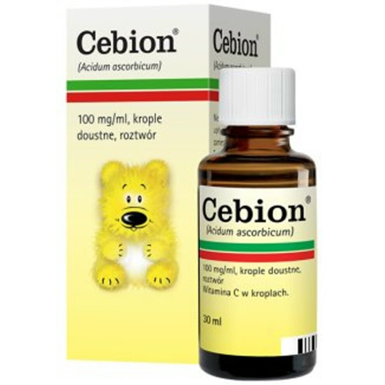 Cebion Oral Drops for baby, 30ml VITAMIN C