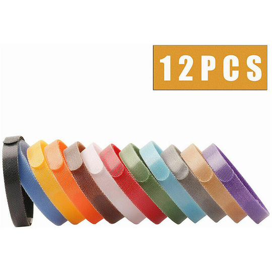 Puppy necklaces Set of 2pcs 2 Colors Adjustable identification necklace Auto-Adhesive Self-Adhesive Ribbon Collar for puppy